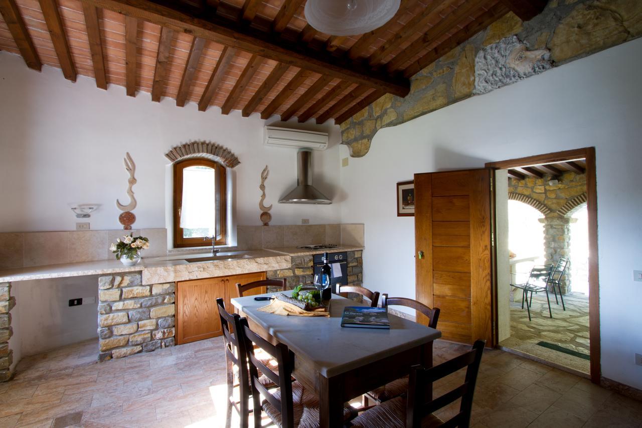 Villa Le Querciolaie Monteverdi Marittimo Exterior foto